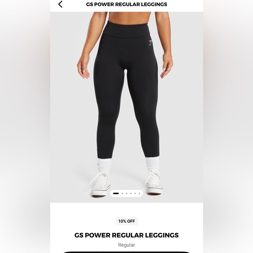 New without tags size small GS Power leggings from Gymshark